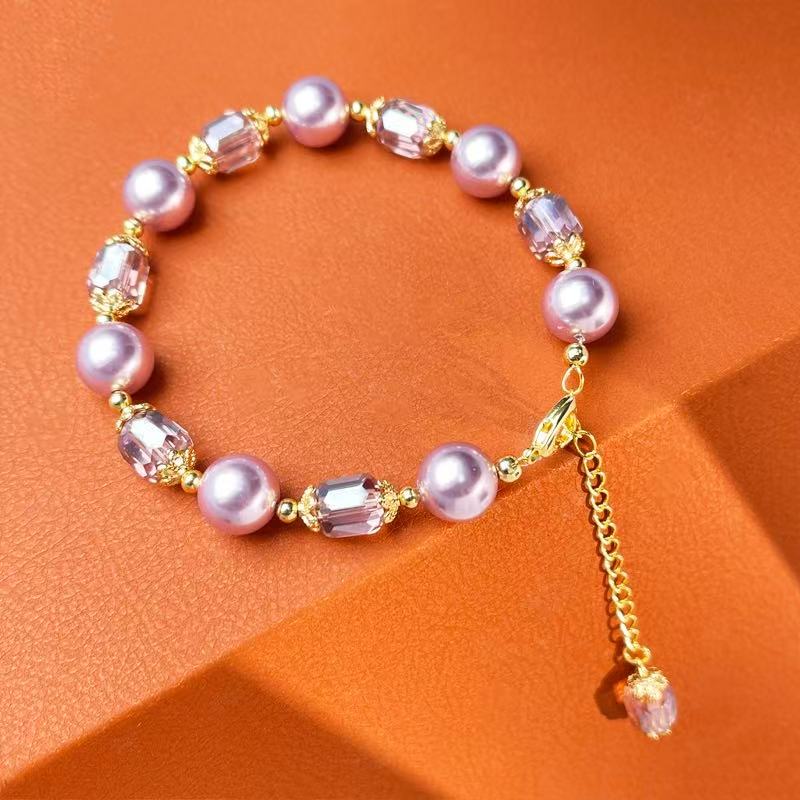 Purple starry bracelet