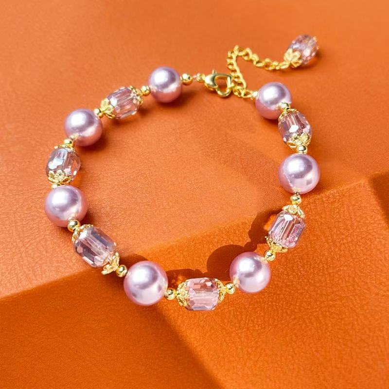 Purple starry bracelet