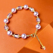 Load image into Gallery viewer, Purple starry bracelet