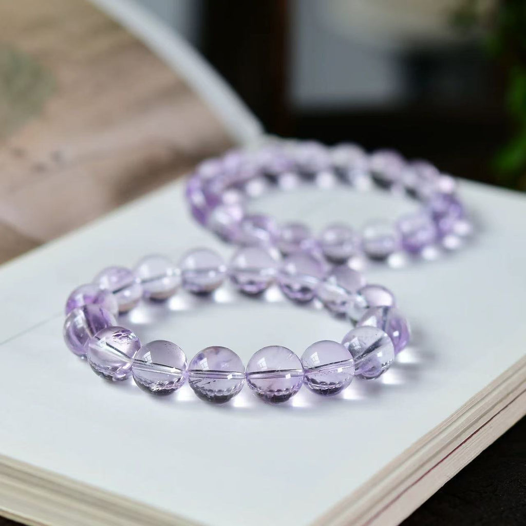 Purple crystal bracelet